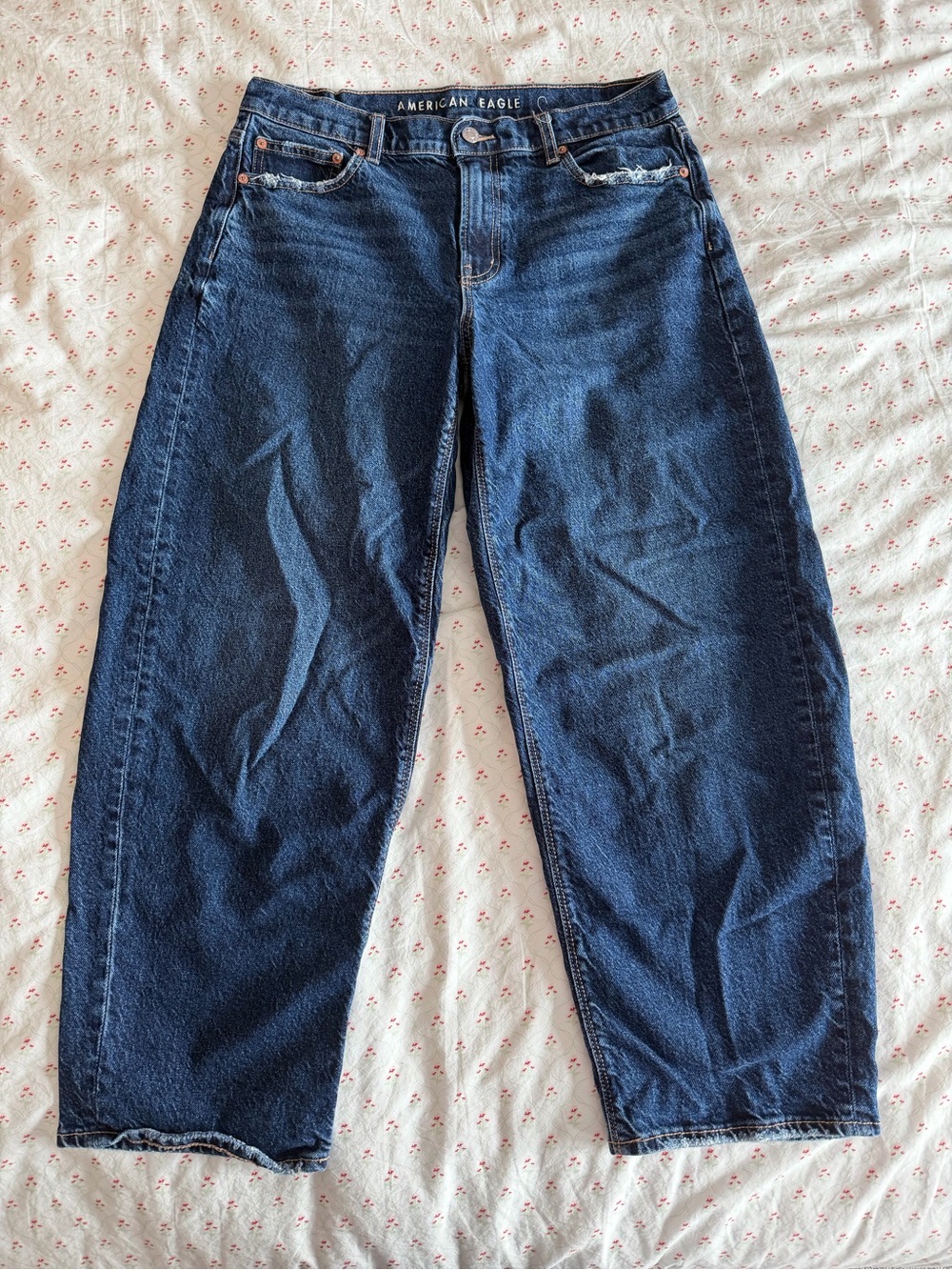 American Eagle Outfitters Dark Blue Boyfriend Jeans